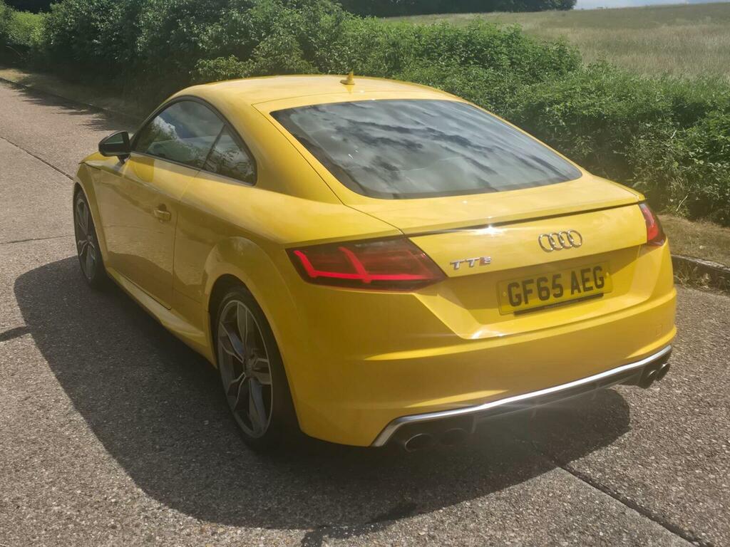 Audi TTS Coupe 2.0 Tfsi Quattro Euro 6 Ss 201565 Yellow #3
