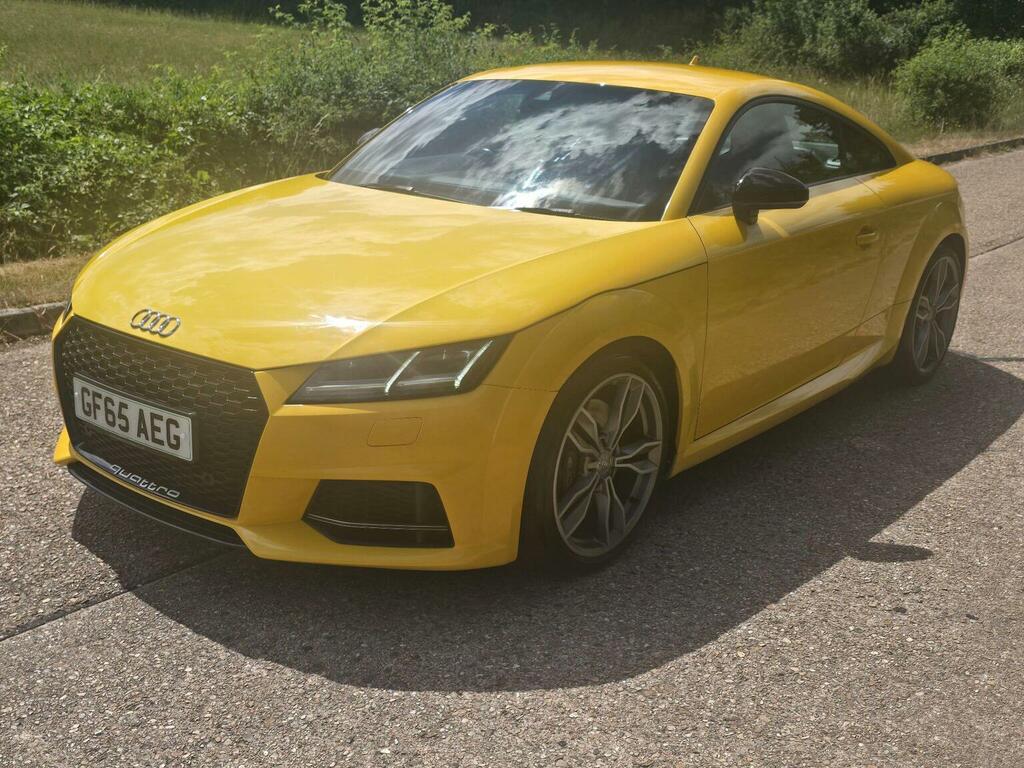 Audi TTS Coupe 2.0 Tfsi Quattro Euro 6 Ss 201565 Yellow #2
