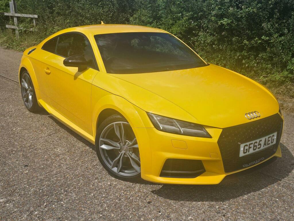 Audi TTS Coupe 2.0 Tfsi Quattro Euro 6 Ss 201565 Yellow