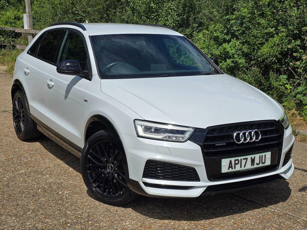 Audi Q3 2.0 Tfsi Black Edition S Tronic Quattro Euro 6 S White