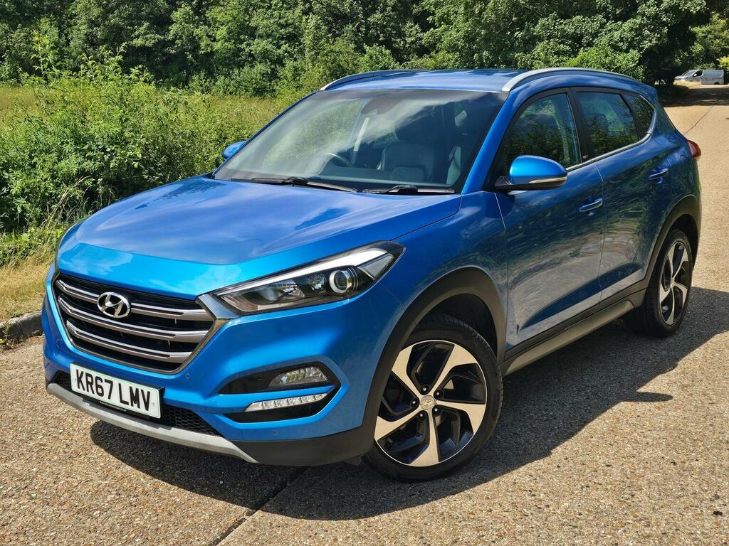 Hyundai Tucson 1.6 T-gdi Sport Edition Euro 6 Blue #2