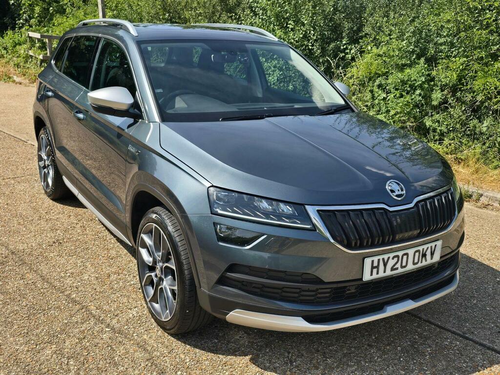 Skoda Karoq 2.0 Tdi Scout Dsg 4Wd Euro 6 Ss Grey #4