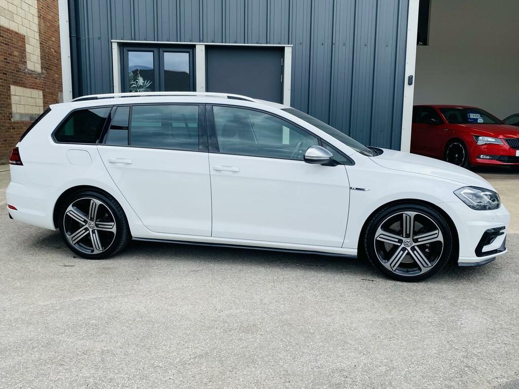 Volkswagen Golf Estate 2.0 Tsi R 201919 VK19NYA White #3