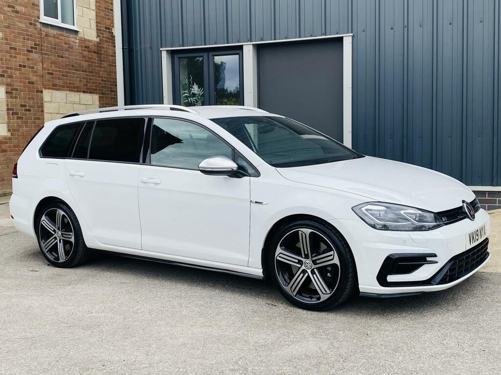 Volkswagen Golf Estate 2.0 Tsi R 201919 VK19NYA White #2
