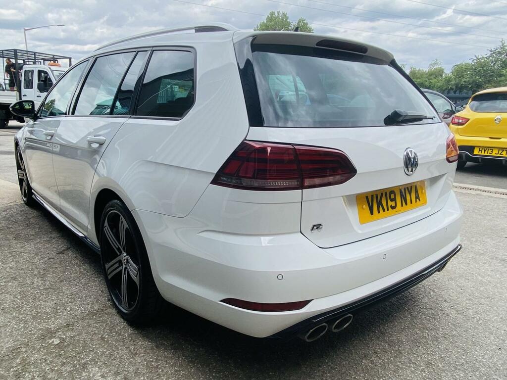 Volkswagen Golf Estate 2.0 Tsi R 201919 VK19NYA White #6