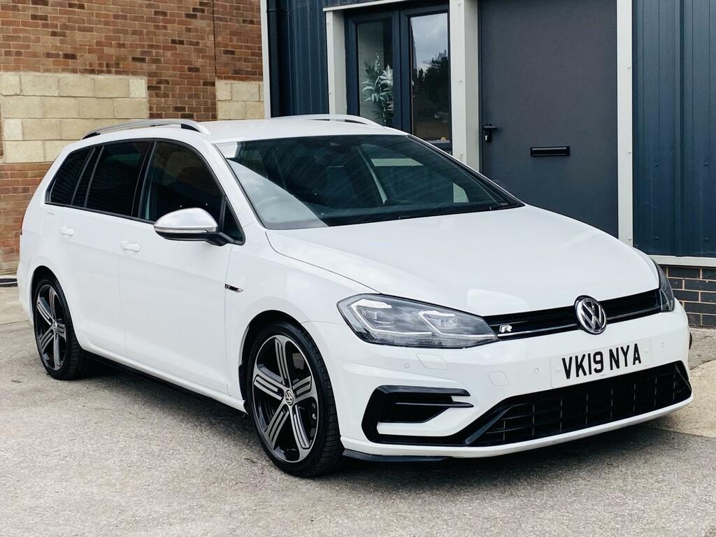 Volkswagen Golf Estate 2.0 Tsi R 201919 White