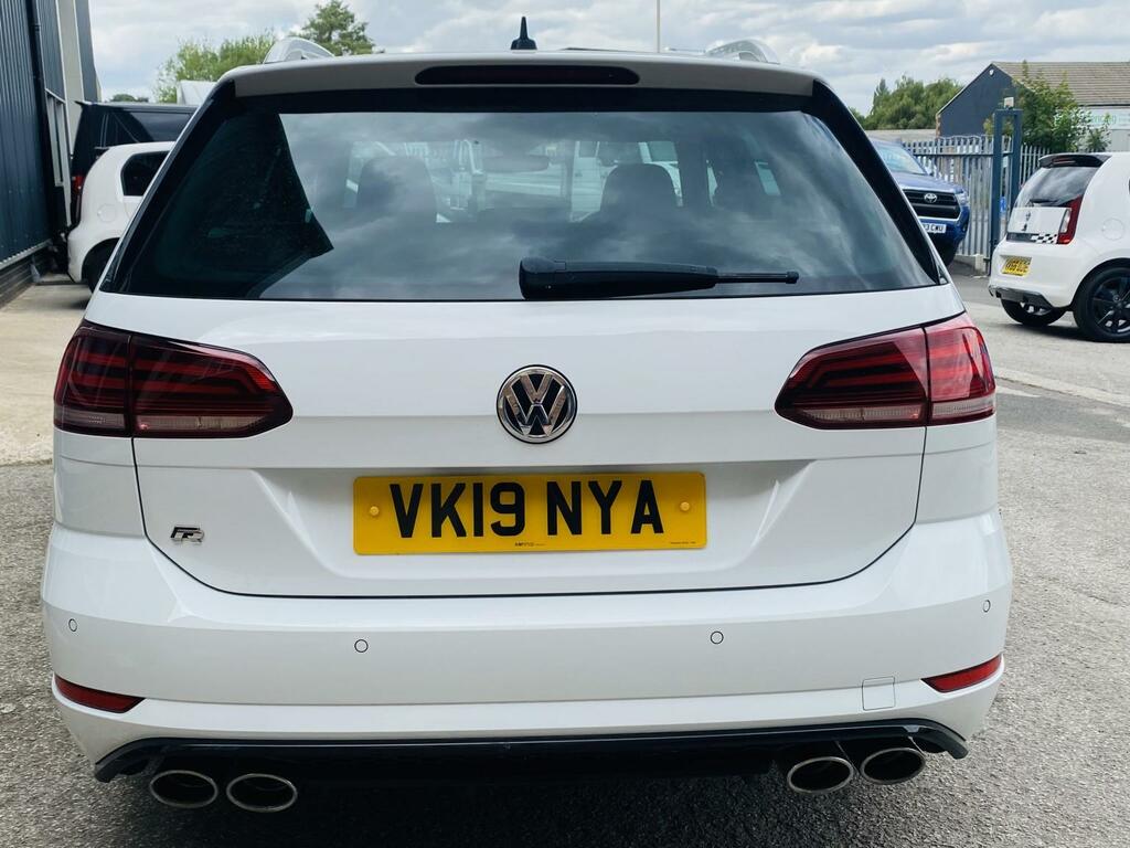 Volkswagen Golf Estate 2.0 Tsi R 201919 VK19NYA White #5