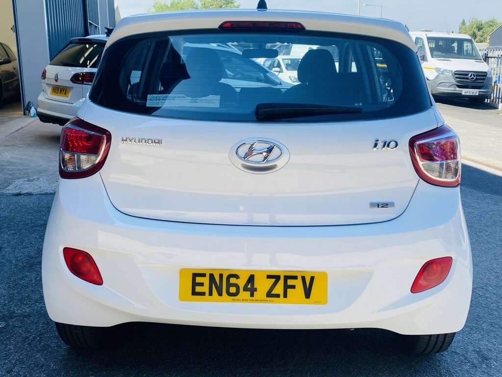 Hyundai I10 Hatchback 1.2 Se 201564 EN64ZFV White #4