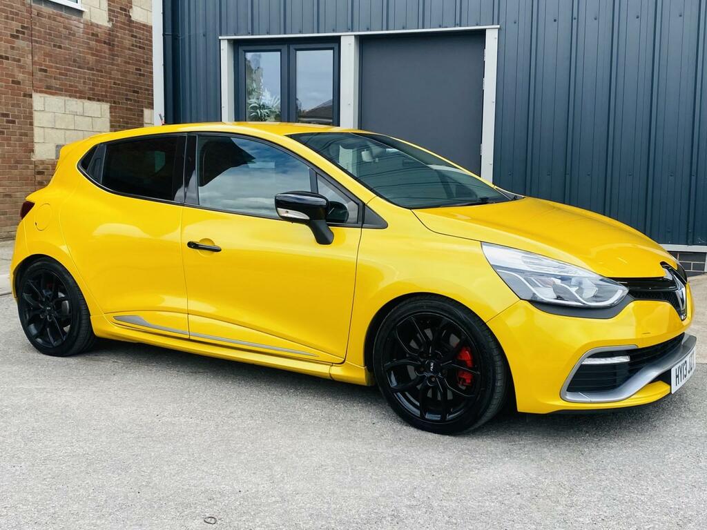 Renault Clio Hatchback 1.6 Tce Renaultsport Lux Edc Euro 5 Yellow #4