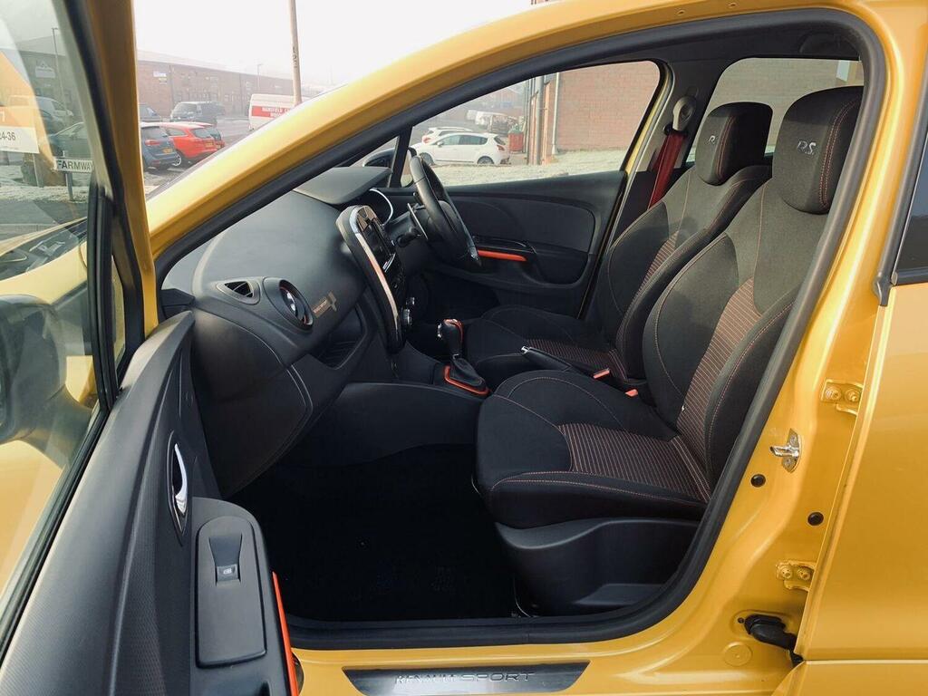 Renault Clio 1.6 Tce Renaultsport Lux Edc Euro 5 Yellow #6