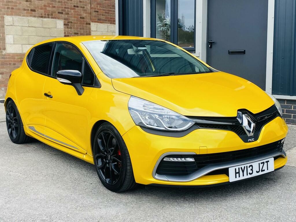 Renault Clio Hatchback 1.6 Tce Renaultsport Lux Edc Euro 5 Yellow #2