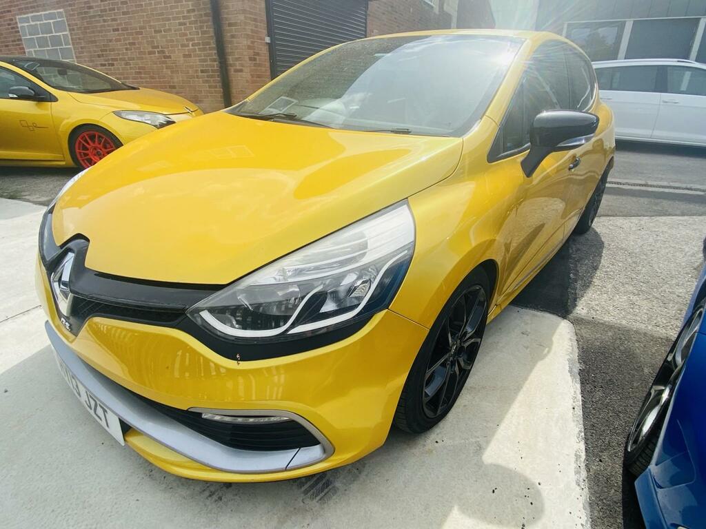 Renault Clio 1.6 Tce Renaultsport Lux Edc Euro 5 Yellow