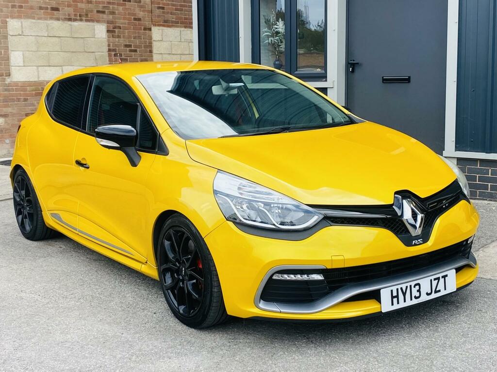 Renault Clio Hatchback 1.6 Tce Renaultsport Lux Edc Euro 5 Yellow #3