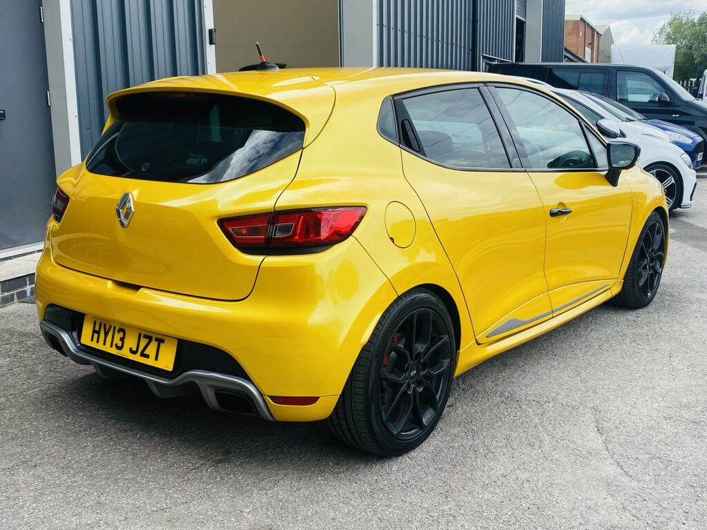 Renault Clio Hatchback 1.6 Tce Renaultsport Lux Edc Euro 5 Yellow #6