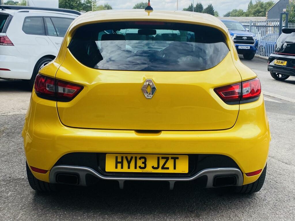 Renault Clio Hatchback 1.6 Tce Renaultsport Lux Edc Euro 5 HY13JZT Yellow #6