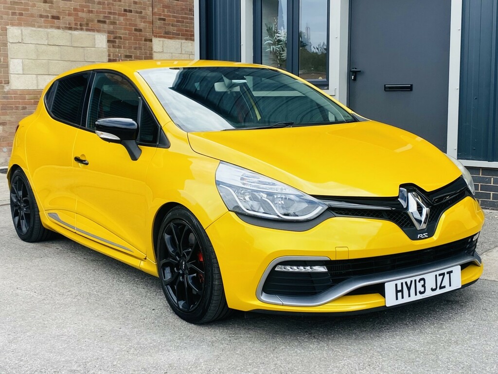Renault Clio Hatchback 1.6 Tce Renaultsport Lux Edc Euro 5 Yellow