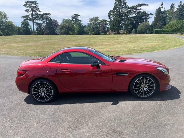 Mercedes-Benz SLC 200 Amg Line 9G-tronic Blue #10