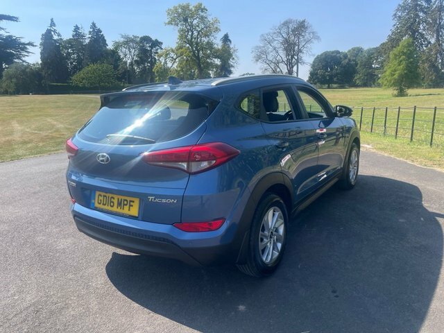Hyundai Tucson 2016 1.7 Crdi Blue Drive Se Nav Suv Man GD16MPF Blue #5
