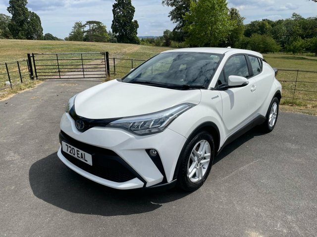 Toyota C-Hr 2021 1.8 Vvt-h Gpf Icon Suv Hybrid Cvt White