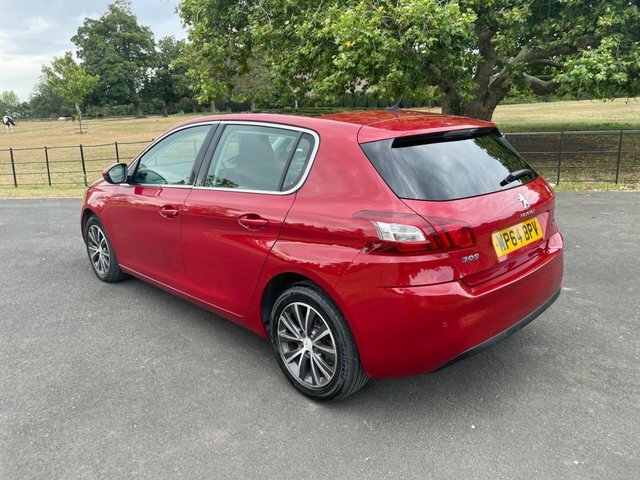 Peugeot 308 2015 1.6 Bluehdi Allure Hatchback Manua Red #3