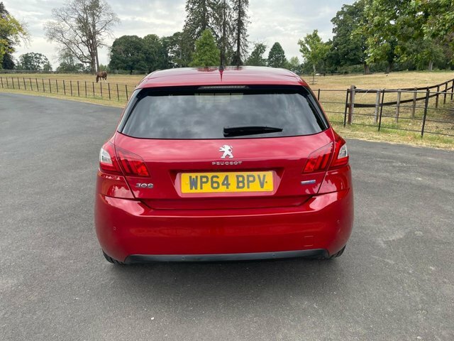 Peugeot 308 2015 1.6 Bluehdi Allure Hatchback Manua Red #4