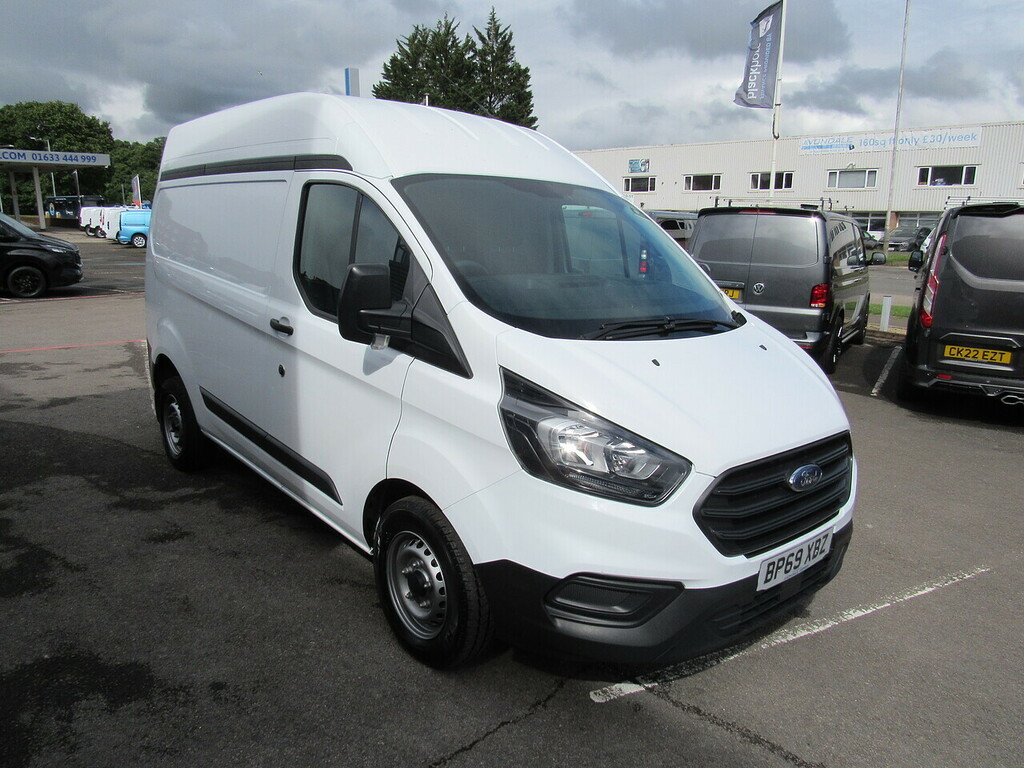 Ford Transit Custom 2.0 280 Ecoblue Leader Panel Van White #2