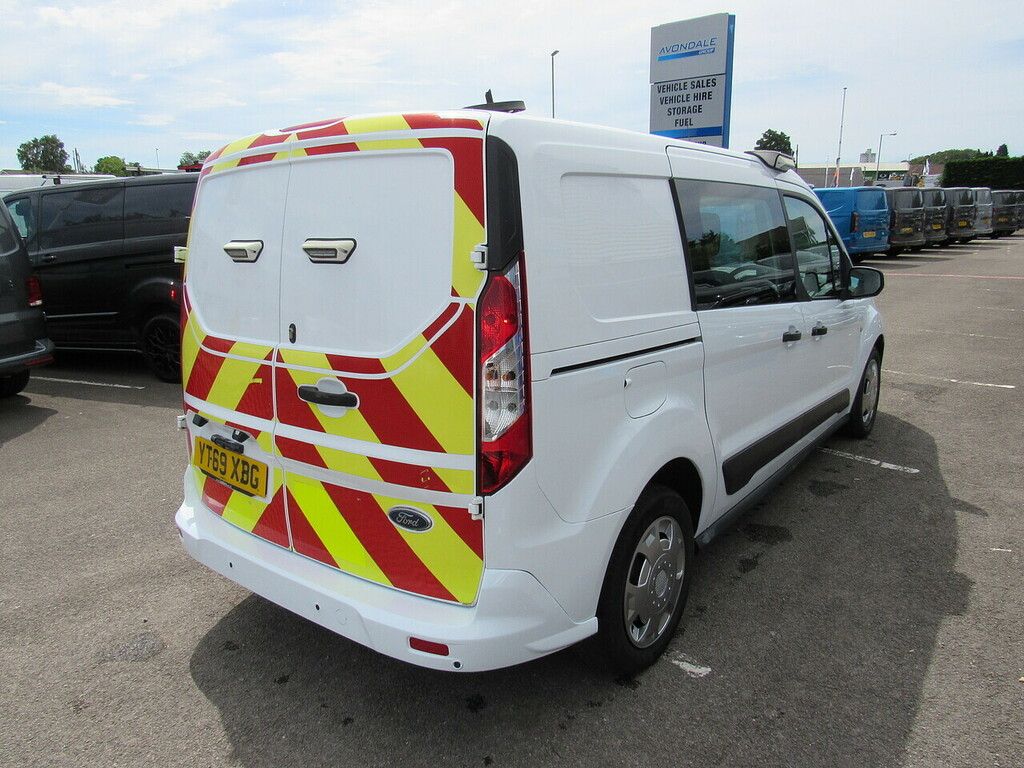 Ford Transit Connect 230 Ecoblue Trend Kombi Crew 5 Seats Lwb Euro 6 Va White #6