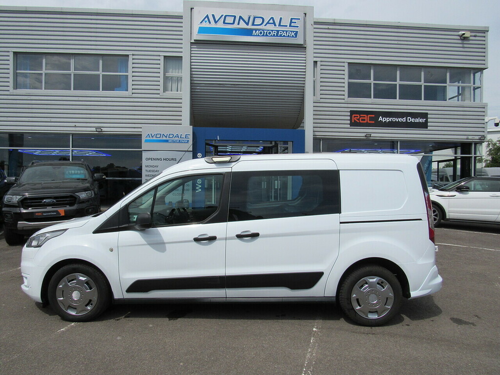 Ford Transit Connect 230 Ecoblue Trend Kombi Crew 5 Seats Lwb Euro 6 Va White #3