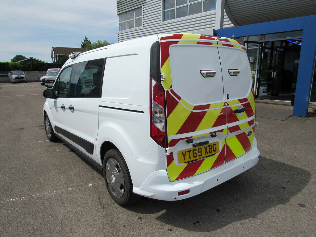 Ford Transit Connect 230 Ecoblue Trend Kombi Crew 5 Seats Lwb Euro 6 Va White #4