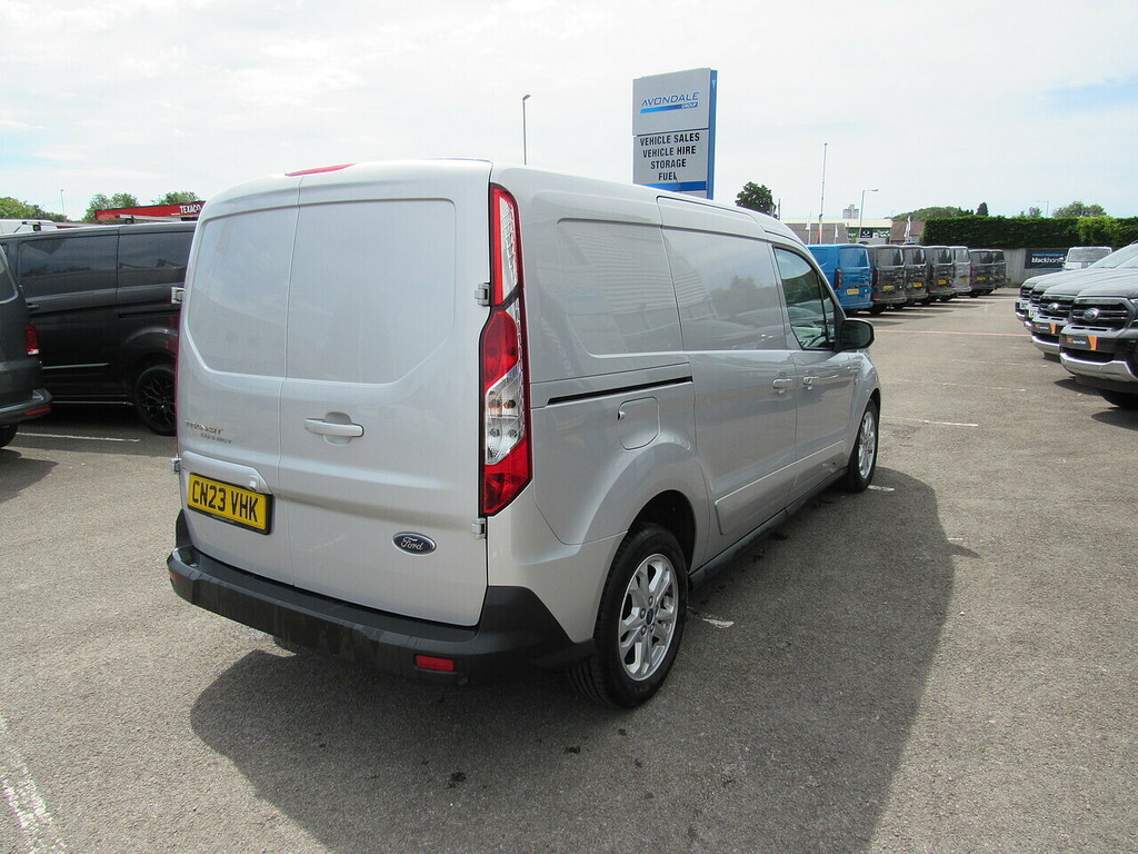 Ford Transit Connect 250 Ecoblue Limited L2 Lwb Silver Euro 6 Van Twin Silver #6