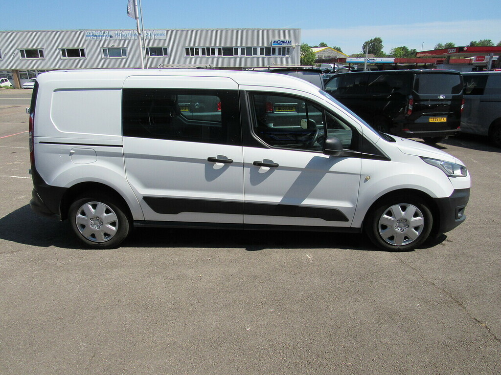 Ford Transit Connect 230 Ecoblue Leader Crew Van Double Cab Euro 6 White #6