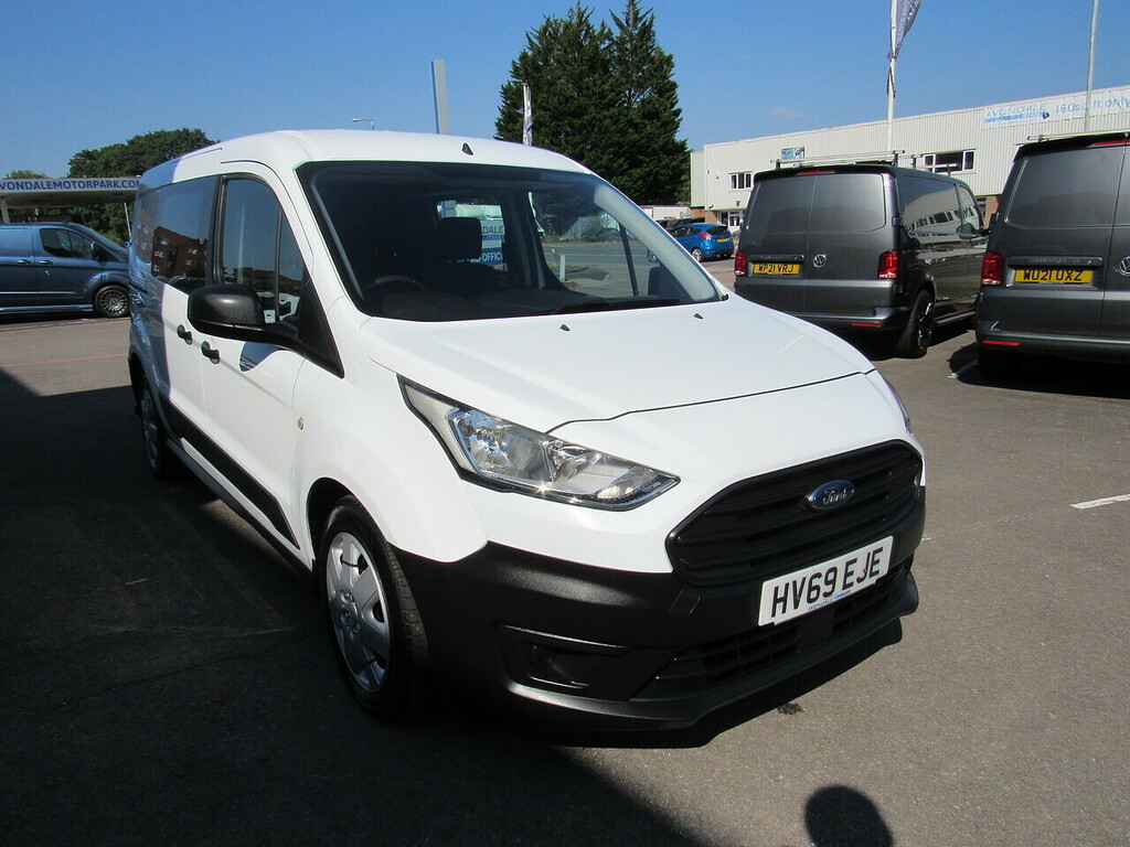 Ford Transit Connect 230 Ecoblue Leader Crew Van Double Cab Euro 6 1.5 HV69EJE White #6