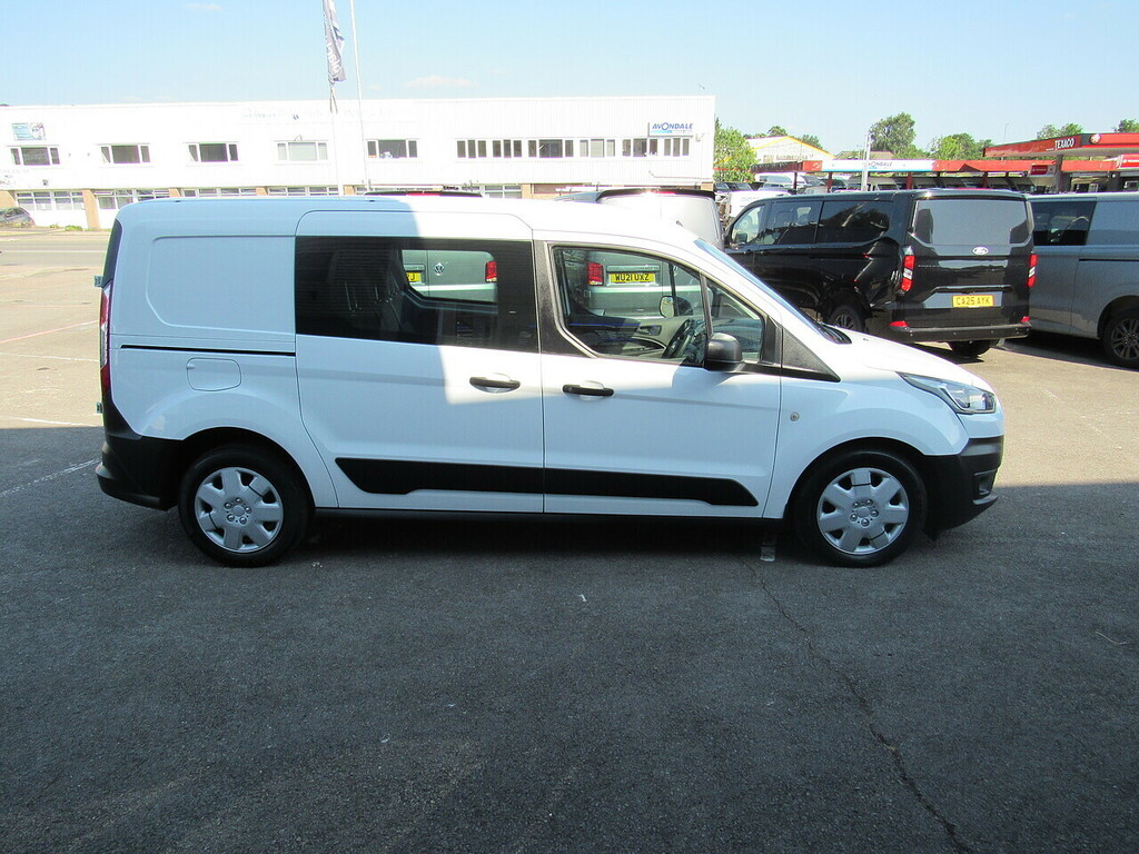 Ford Transit Connect 230 Ecoblue Leader Crew Van Double Cab Euro 6 1.5 HV69EJE White #5
