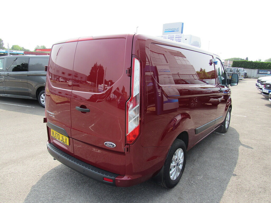 Ford Transit Custom 2.0 300 Ecoblue Trend Panel Van MJ70JLX Red #4