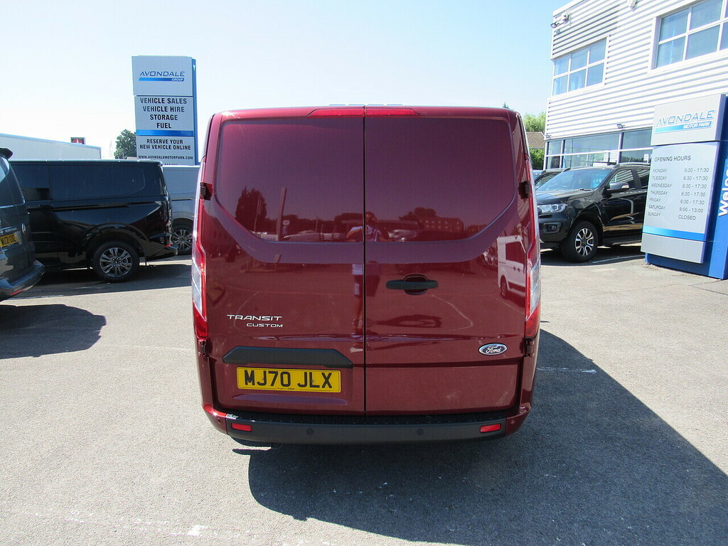 Ford Transit Custom 300 Ecoblue Trend L1 Fridge Van Euro 6 Low Miles Red #4