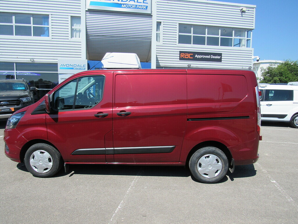 Ford Transit Custom 300 Ecoblue Trend L1 Fridge Van Euro 6 Low Miles Red #2