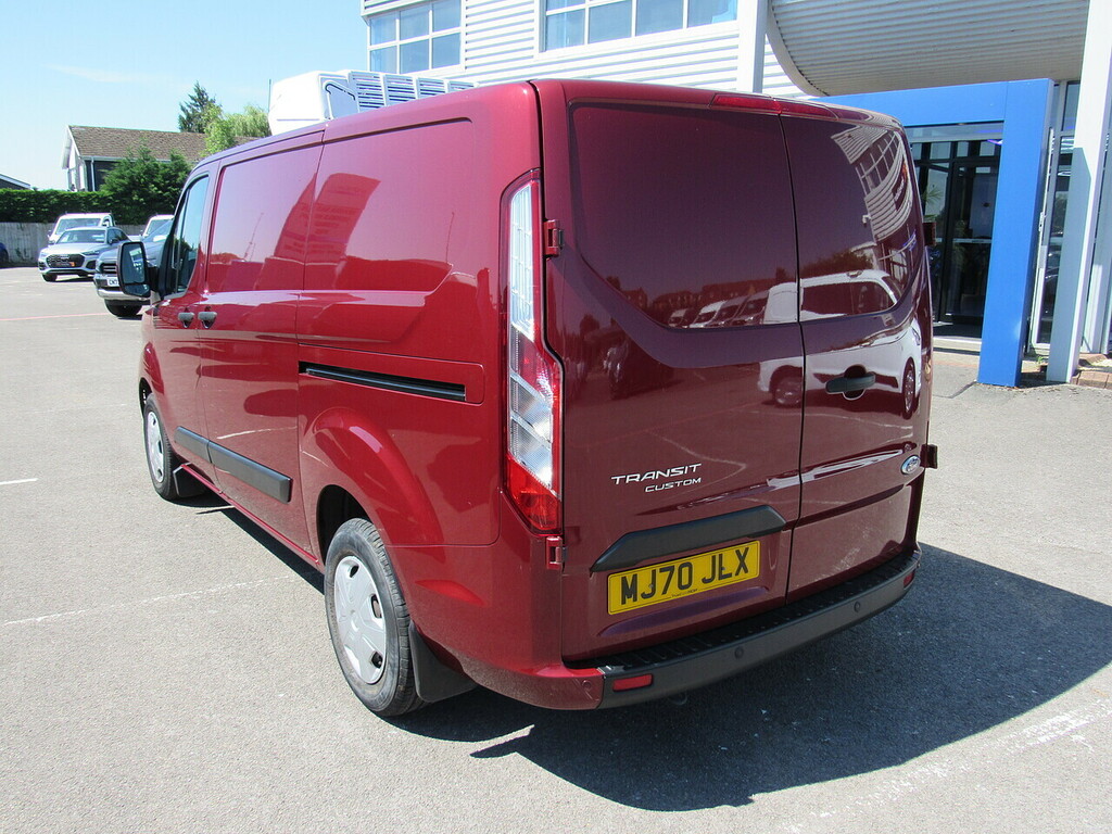 Ford Transit Custom 300 Ecoblue Trend L1 Fridge Van Euro 6 Low Miles Red #3
