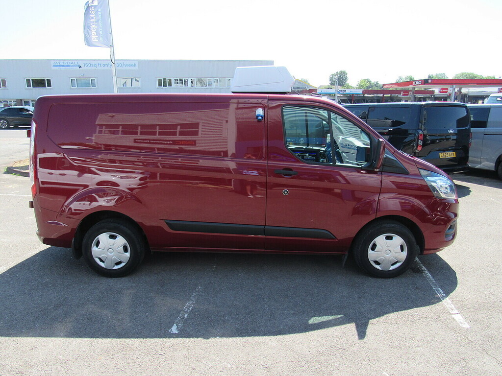 Ford Transit Custom 300 Ecoblue Trend L1 Fridge Van Euro 6 Low Miles Red #6
