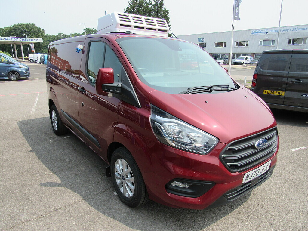 Ford Transit Custom 2.0 300 Ecoblue Trend Panel Van MJ70JLX Red #6