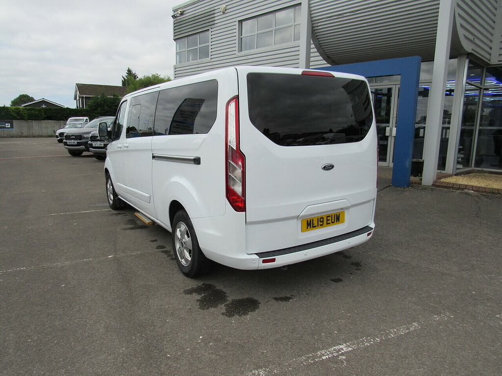 Ford Tourneo Custom 310 Ecoblue Titanium 9 Seater L2 Lwb Minibus ML19EUW White #4