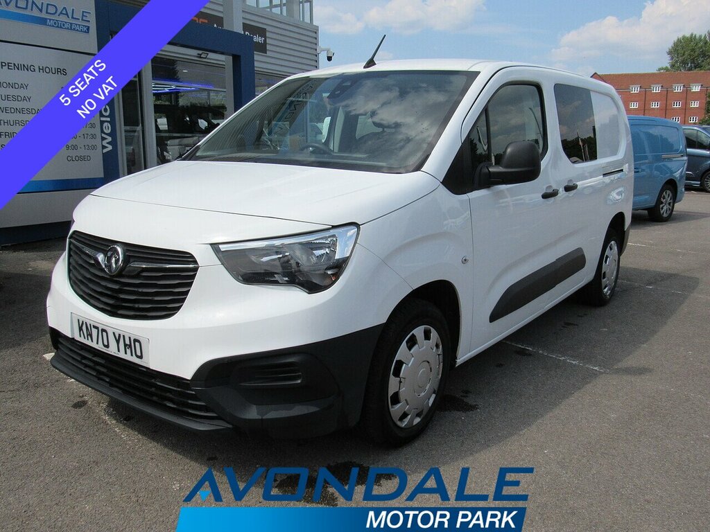 Vauxhall Combo Turbo D 2300 Edition Kombi Crew Van Panel Van Manu White