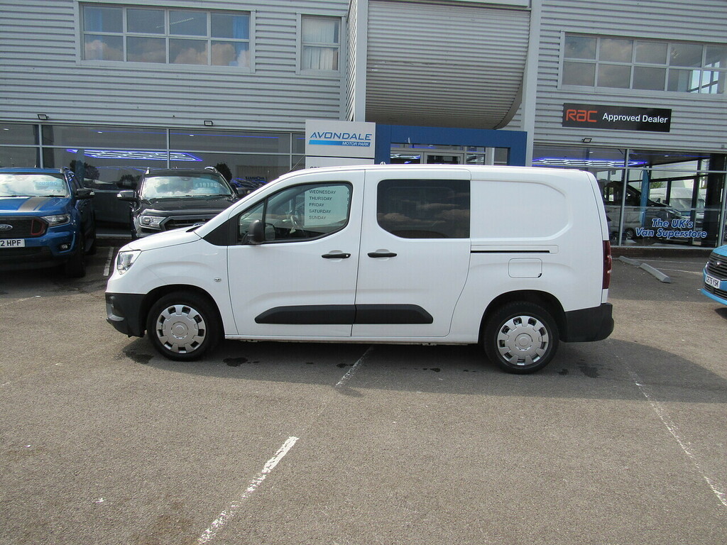 Vauxhall Combo Turbo D 2300 Edition Kombi Crew Van Panel Van Manu White #3
