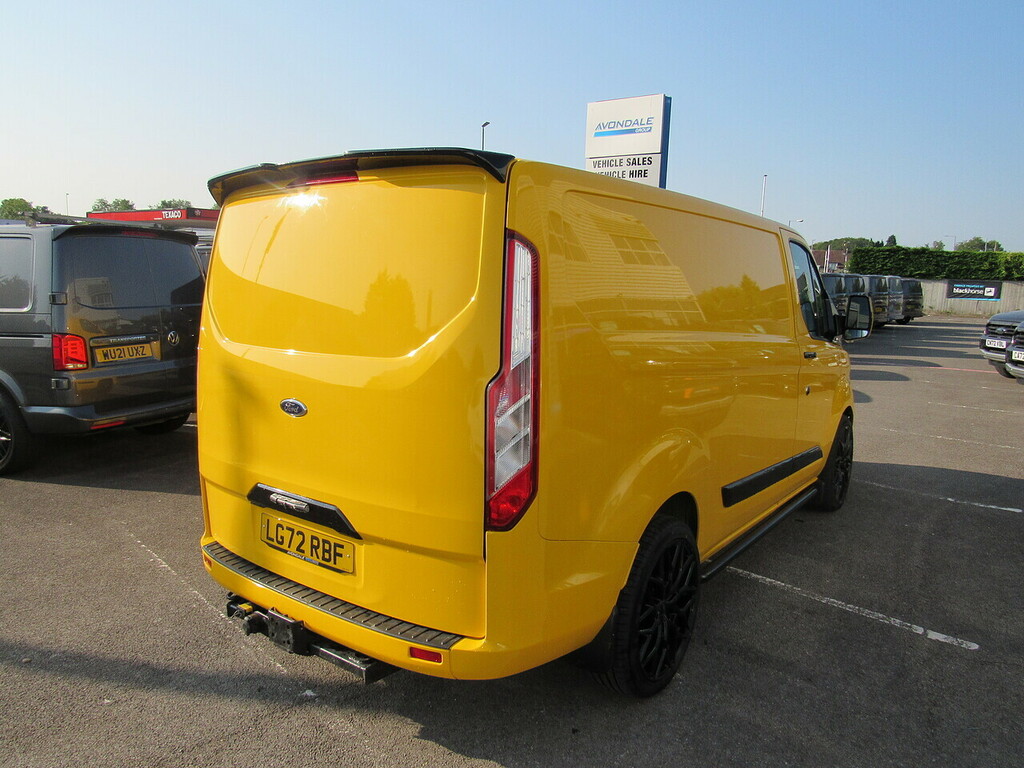Ford Transit Custom 340 Ecoblue Leader 2.0 Panel Van Yellow #4