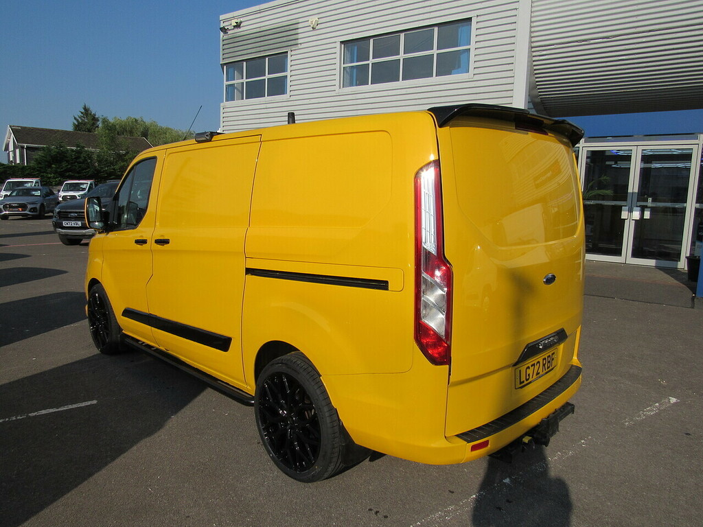 Ford Transit Custom 340 Ecoblue Leader 2.0 Panel Van Yellow #5