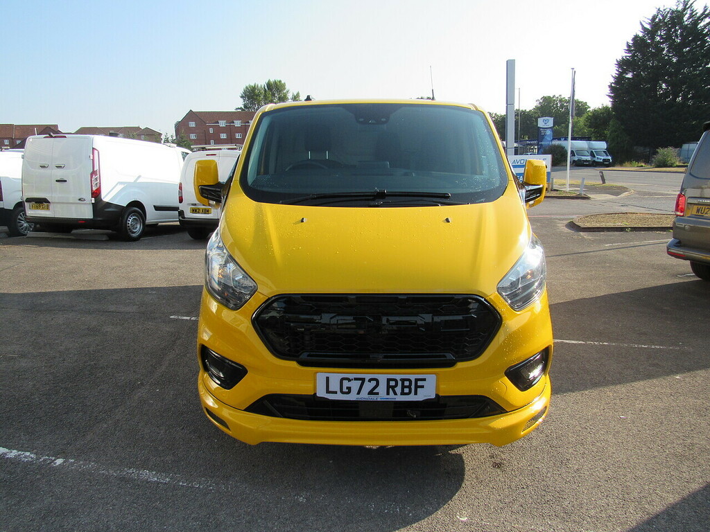 Ford Transit Custom 340 Ecoblue Leader 2.0 Panel Van Yellow