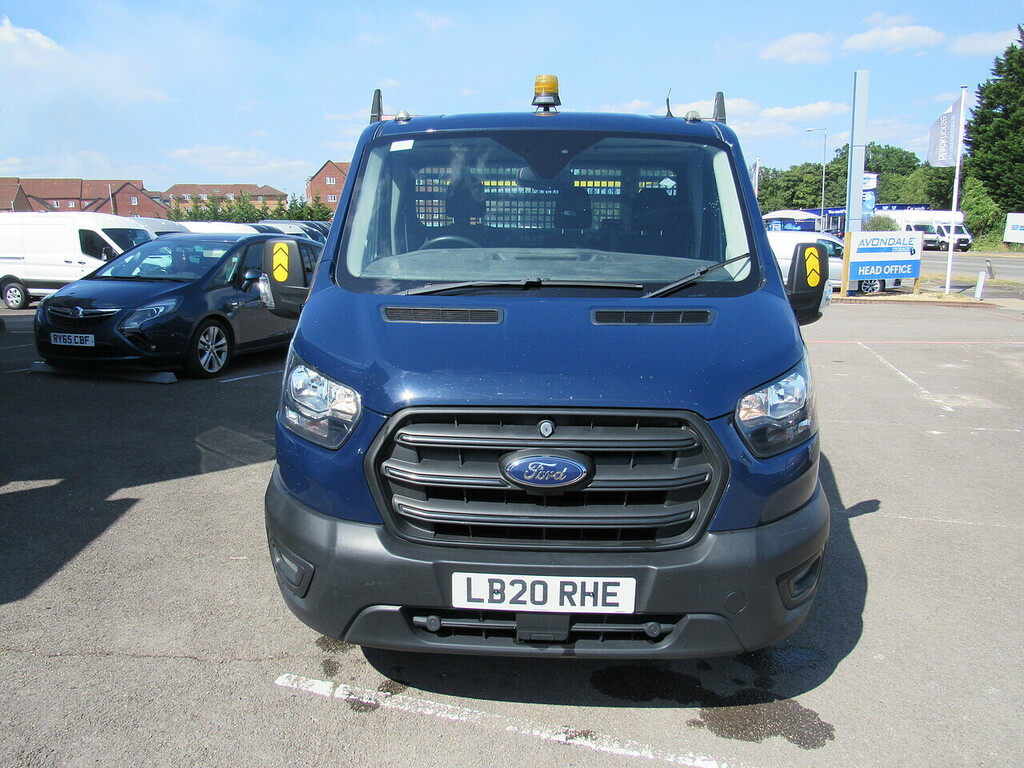 Ford Transit Custom 2.0 350 Ecoblue Leader Chassis Cab Manu LB20RHE Blue #2