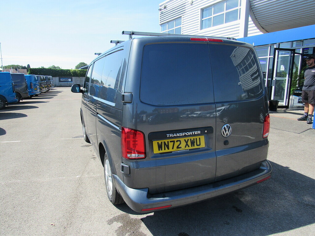 Volkswagen Transporter Tdi T28 Highline Swb Panel Van Ideal Camper Day Va Grey #3