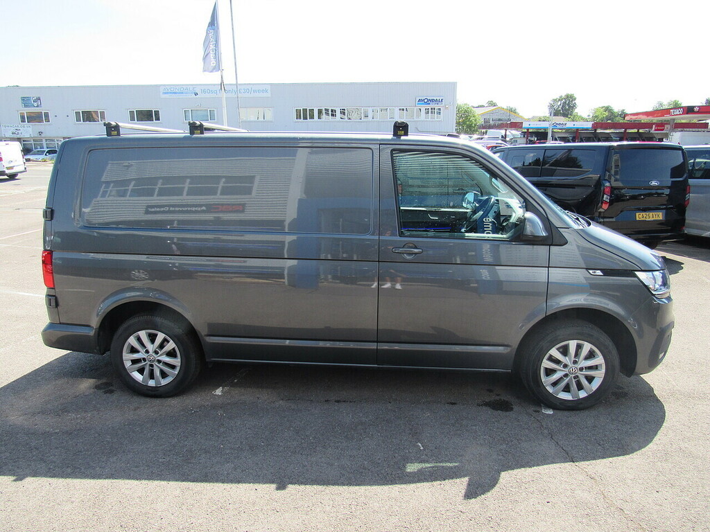 Volkswagen Transporter Tdi T28 Highline Swb Panel Van Ideal Camper Day Va Grey #5