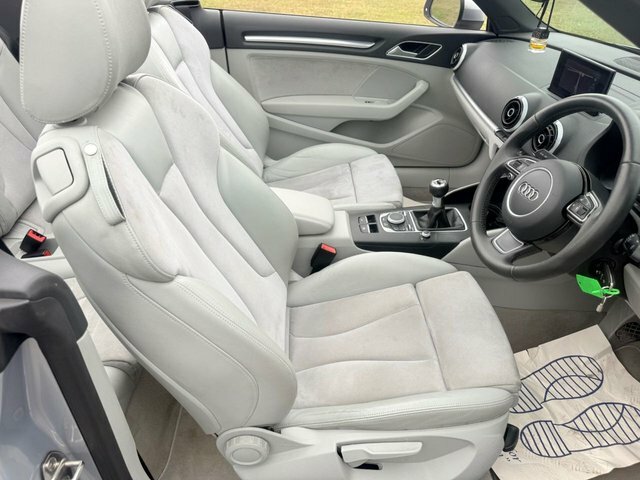 Audi A3 Cabriolet 1.6 Tdi Sport Convertible Euro 6 Silver #6