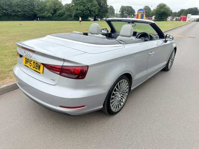 Audi A3 Cabriolet 1.6 Tdi Sport Convertible Euro 6 Silver #4